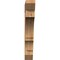 Ekena Millwork Balboa Slat Smooth Bracket, Western Red Cedar, 3 1/2"W x 24"D x 24"H BKT04X24X24BOA06SWR - alternate 2